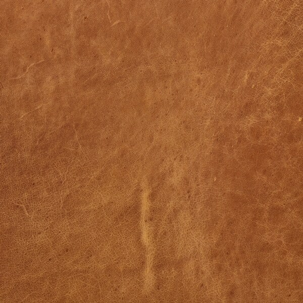 Poly and Bark Porto Italian Tanned Leather Ottoman