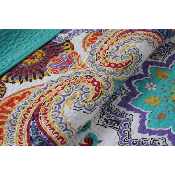 The Curated Nomad Horsdal Quilted Cotton Throw