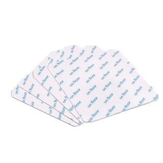 Pro Space Rug Pads Grippers Carpet Tape 12 Pcs Non Slip Rug Tape for Hardwood Floors and Tiles, Keep Your Rug in Place