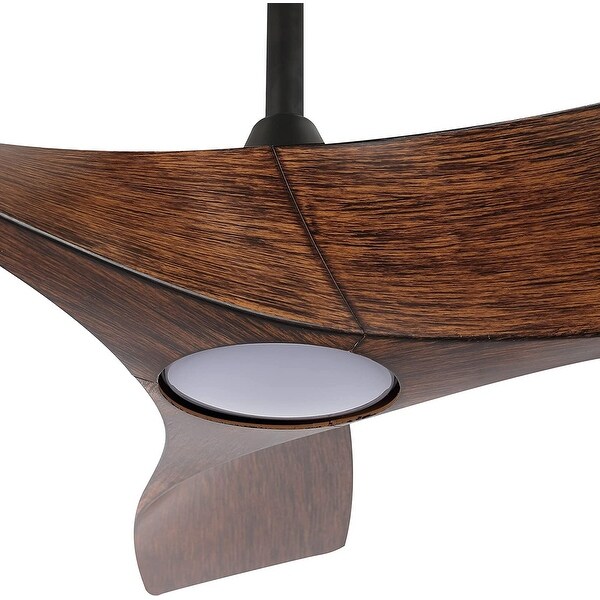 WINGBO 52" Ceiling Fan with Lights and Remote Noiseless Reversible DC Motor - N/A