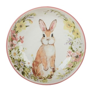 Certified International Easter Garden 10.75" Dinner Plate, Set of 4 - 10.75" x 10.75" x 0.75"