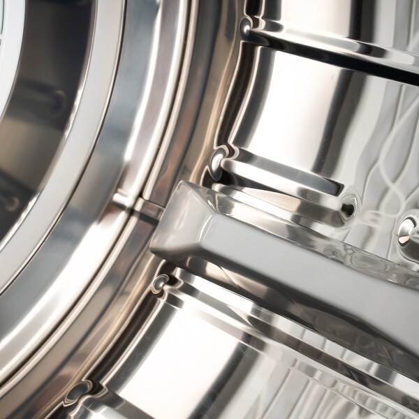 Dalxo Portable Laundry Dryer with Easy Knob Control for 5 Modes, Stainless Steel Clothes Dryers