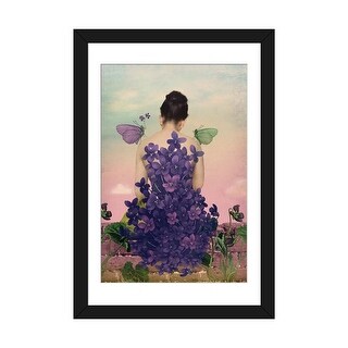 iCanvas "Violet" by Catrin Welz-Stein