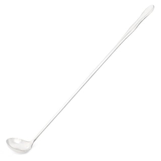 Stainless Steel Drink Stir Teaspoon Coffee Seasoning Spoon 30cm Long - Silver - 12"Length