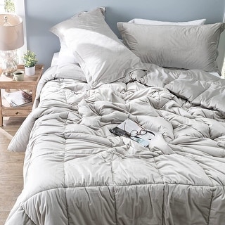 Cuz I'm Cozy - Coma Inducer Comforter Set - USA Leightweight Filled - Slate Taupe