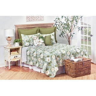Magnolia Garden Cotton Quilt Set