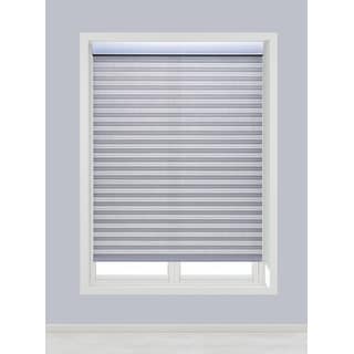 Linen Avenue Custom Cordless White Light-fIltering Cellular Shade