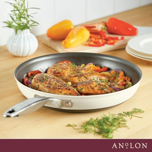 Anolon Achieve Hard Anodized Nonstick Frying Pan, 12-Inch
