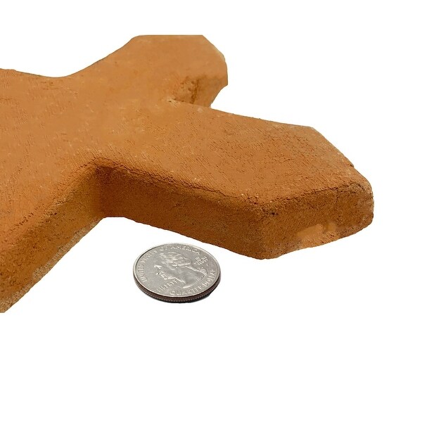 Natural Terracotta Cross & Star (2 piece Pattern)