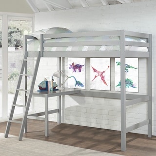 Hillsdale Kids and Teen Caspian Wood Twin Loft Bed