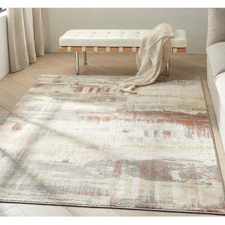 Calvin Klein Enchanting Contemporary Abstract Area Rug
