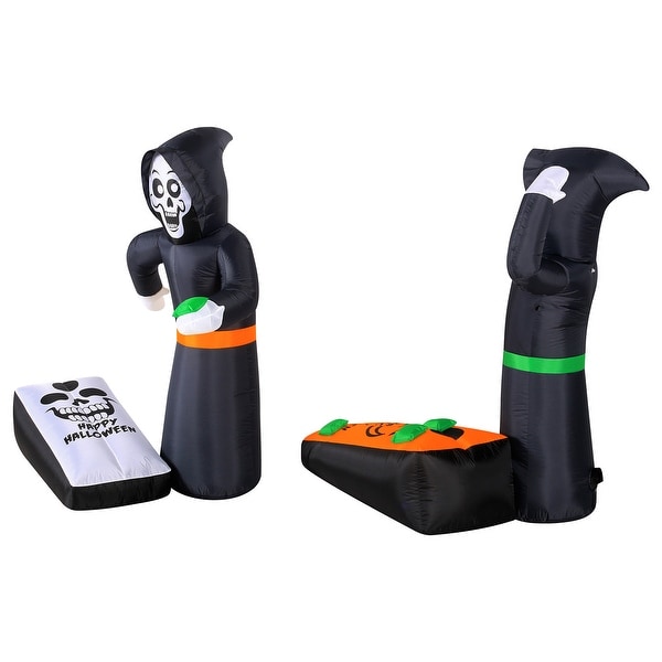 5' Inflatable Reapers Playing Corn Hole