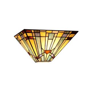 Tiffany Style Mission Design 1-light Wall Sconce