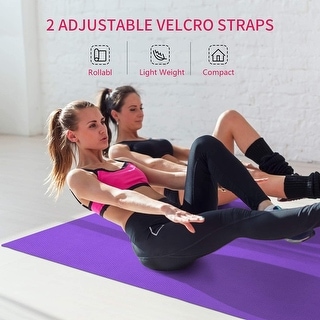 Zenova 8ft Large High Density Non-Slip Durable Exercise Yoga Home Gym mat