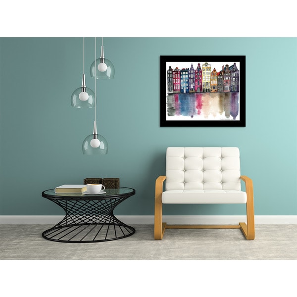 Amsterdam By Claudia Libenberg - Framed Print Wall Art