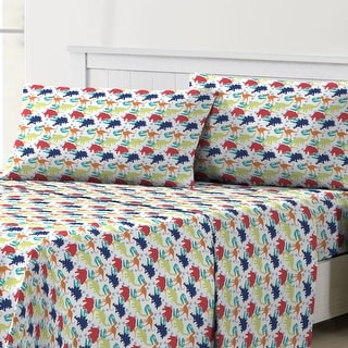 Dream Factory Dinosaur Sheet Set
