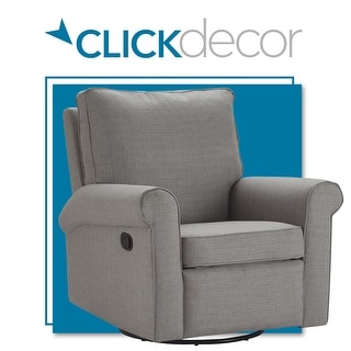 ClickDecor Hughes Swivel Recliner Chair