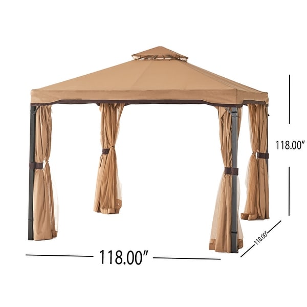 Skyline Fabric Gazebo by Christopher Knight Home