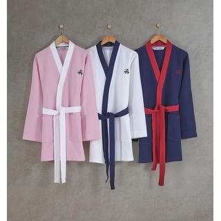 Brooks Brothers Waffle Kimono Bathrobe