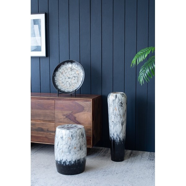 A&B Home Zuri Tall Oversized Ceramic Floor Vase