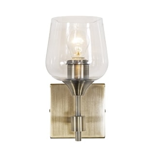 Margaux 1-light Antique Brass Bath Light