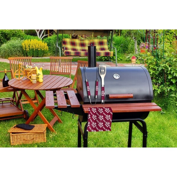 COL 990 Texas A&M BBQ Grill Utensil Set - Red