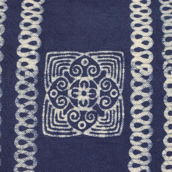 Novica Handmade Indigo Forever Batik Cotton Pillow Sham