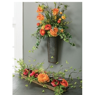 Sullivans Artificial Foliage Branch 52"H Green - 16"L x 11"W x 52"H