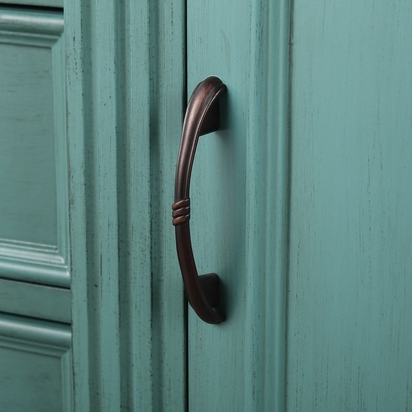 Silkroad Exclusive Bathroom Double Vanity Sink Cabinet Storage (72-inch)