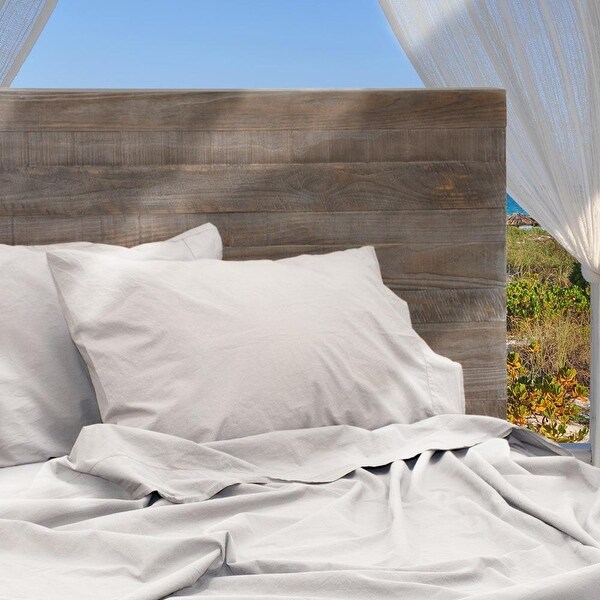 Jennifer Adams Relaxed Cotton Percale Sheet Set