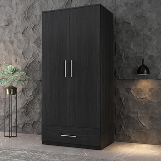 31.5“W x 66.9"H Wardrobe Armoire For Bedroom Saving Saving