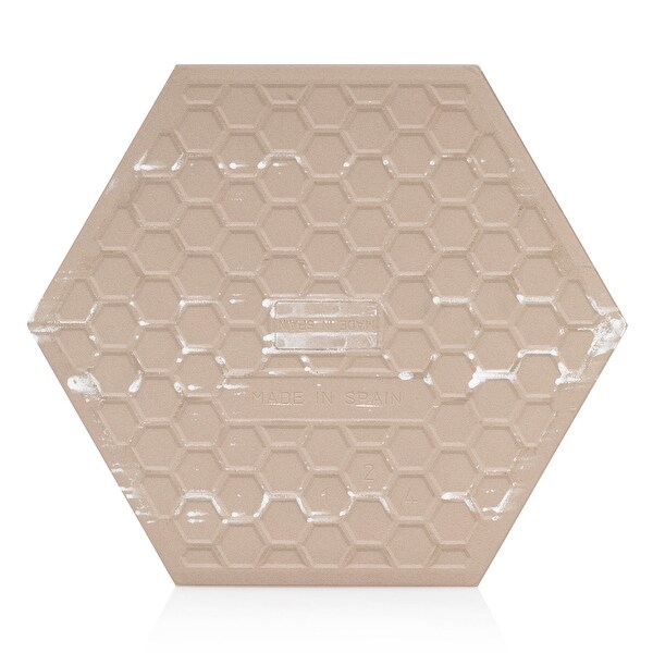 Industry Tile 9x10 Hexagon Black Porcelain Floor /Wall Tile (8.03 Sq Ft /16 pcs box)