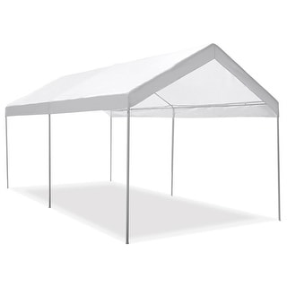 Gymax Steel Frame Party Tent Canopy Shelter Portable Car Carport - See Details