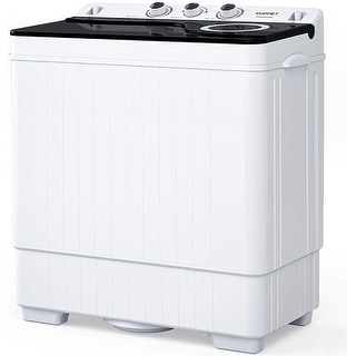 ZOKOP 26Lbs Semi-automatic Twin Tube Washing Machine