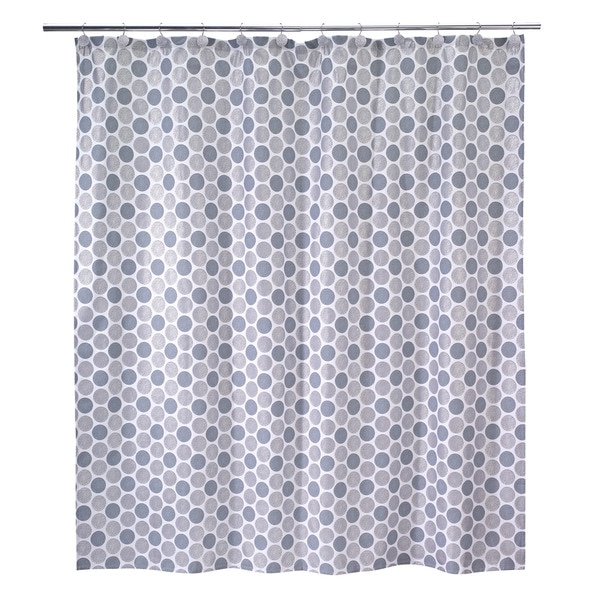 Avanti Dotted Circles Shower Curtain