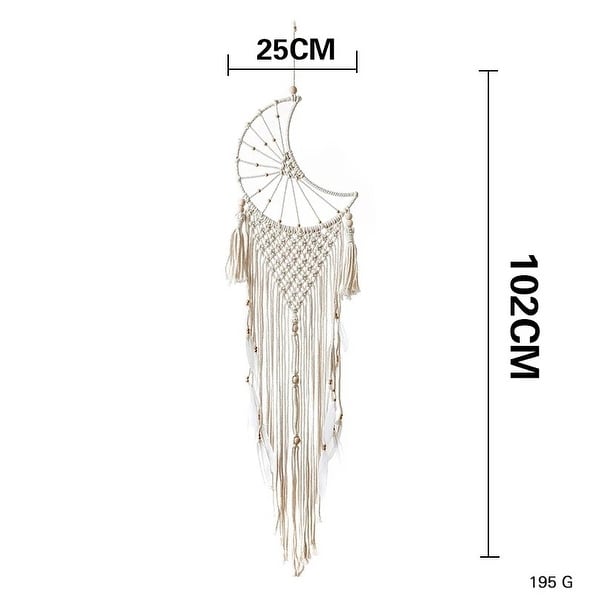 Boho Dream Catcher Wall Hanging Macrame With Lights