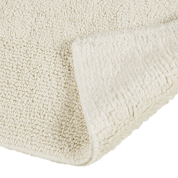 24in x 40in Plume Feather Touch Reversible Bath Rug