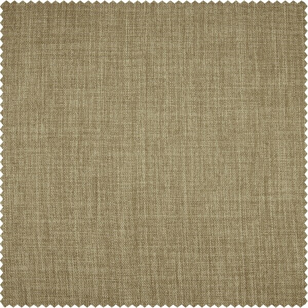 Porch & Den Milazzo Faux Linen Room Darkening Curtain (1 Panel)