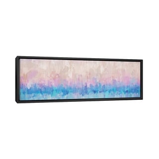 iCanvas "Pastel Rainfall" by Van Credi Framed Canvas Print