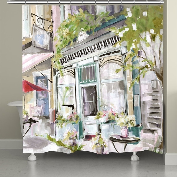 Laural Home A Walk In Paris Shower Curtain 71x72