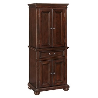 Colonial Classics Dark Cherry Pantry Cabinet