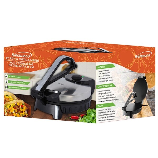 Brentwood 10" Tortilla Maker