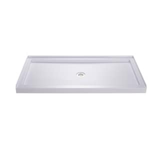 DreamLine SlimLine 36 in. D x 60 in. W x 2 3/4 in. H Single Threshold Shower Base