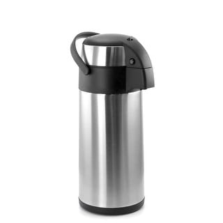 MegaChef 5L Stainless Steel Airpot, Hot Water Dispenser for Coffee and Tea