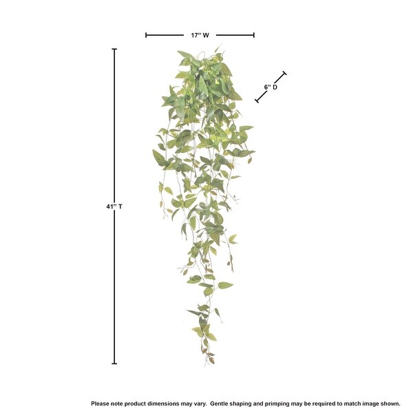 Natural Touch Hanging Tradesacantia Plant 41"