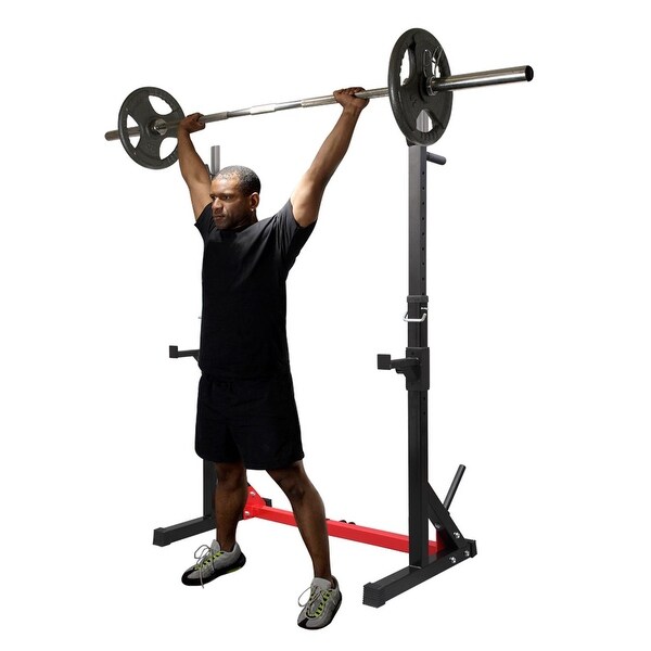 Multi-Function Barbell Rack Squat Stand, 500lbs Max Load