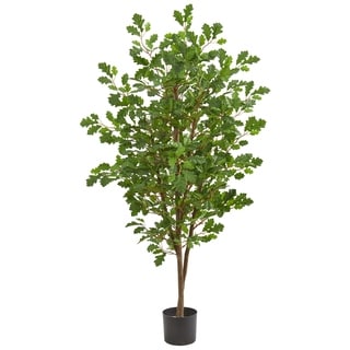 Nearly Natural 5-foot Oak Artificial Tree
