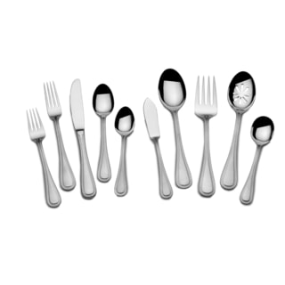Towle Beaded Antique-style Stainless Steel 45-piece Flatware Set