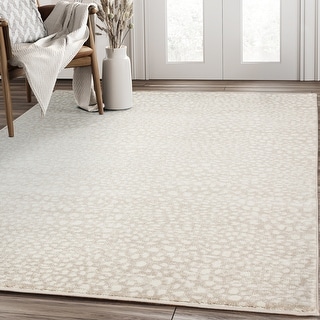 Abani Rugs Arto Contemporary Cheetah Print Area Rug
