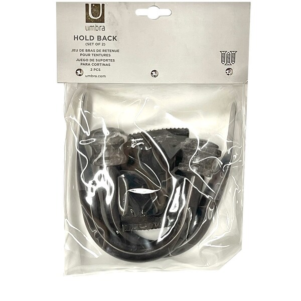 Umbra Stone Marble Curtain Holdbacks, Set of 2 - Set of 2